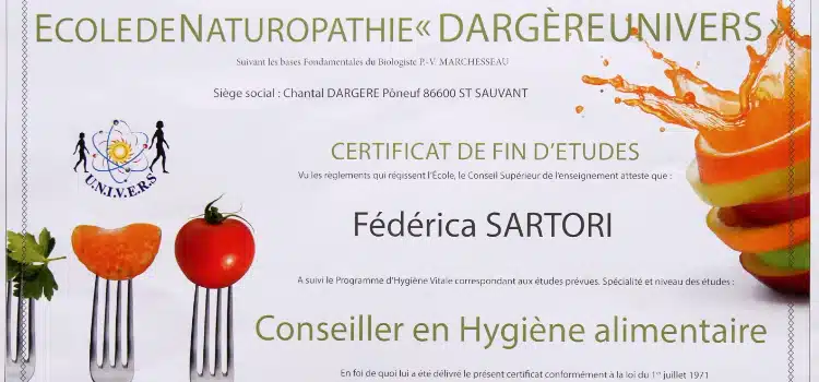 Photo numéro 3 de la galerie de Federica Sartori : Naturopathe à Roiffieux. Prendre RDV