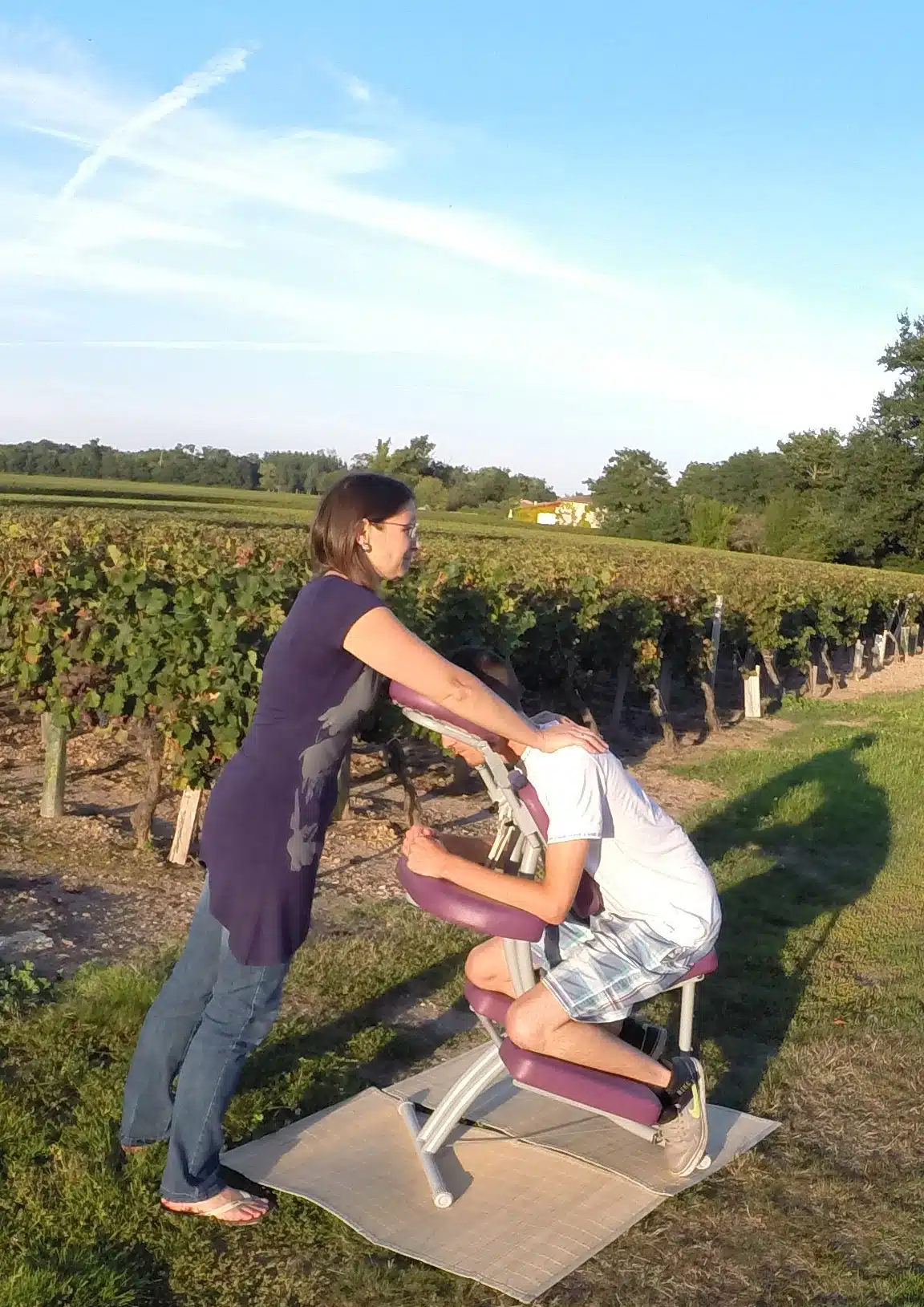 Photo numéro 2 de la galerie de Florence Villedieu : Masseur bien-être à Pompignac. Prendre RDV