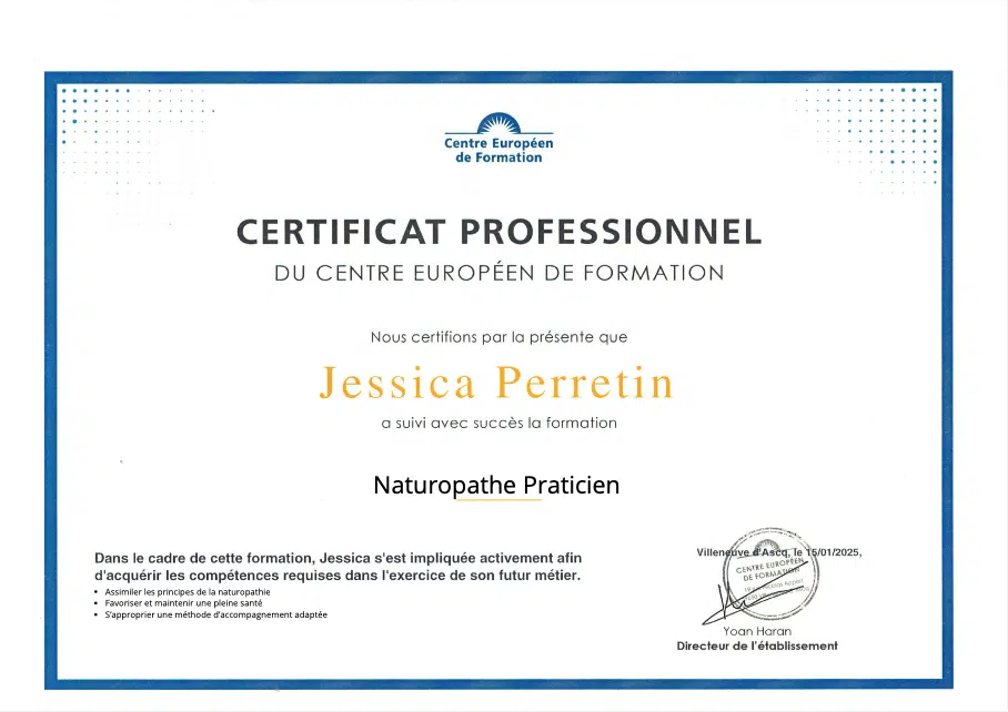 Photo numéro 3 de la galerie de Jessica Perretin : Naturopathe à Toulon. Prendre RDV